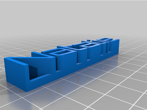 personalizzato 3d planatalietenatalie 3d print model - Mito3D