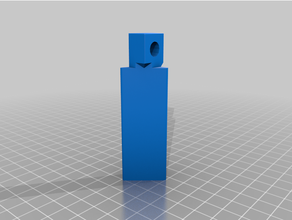 lowrider2 dual stops adjustment holder - extended 3d print model - Mito3D