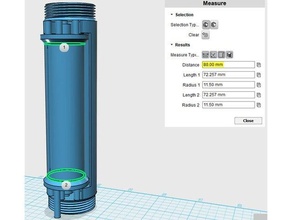 ender3 filamento carretel suporte remixar longo 3d impressora ender 3 3d print model - Mito3D