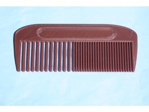 comb hair haircomb hairstyle 3d print model - Mito3D