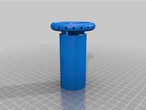 archimedes pump drip emitter 3d print model - Mito3D