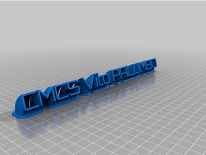 personalizado barriendo platecmcs palumbo 3d print model - Mito3D