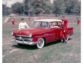 vado línea personalizada club cupé 1952 1950 1951 1953 1954 50s 60s americano coche vehiculo personalizado Estados Unidos 3d print model - Mito3D