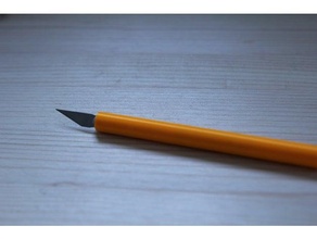 scalpel case hobby knife 3d print model - Mito3D