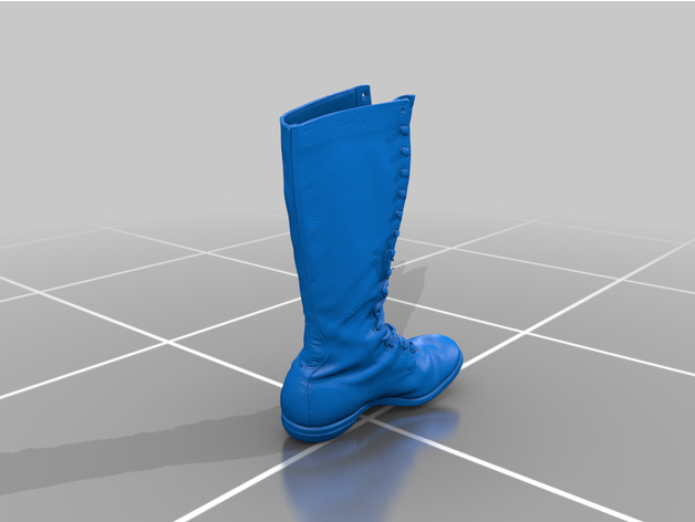 war trench boot 3D print model - Mito3D