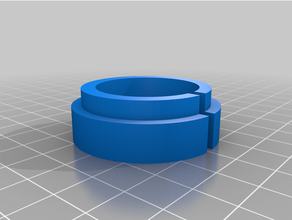 tiny tea-light adapter - holocron 3d print model - Mito3D
