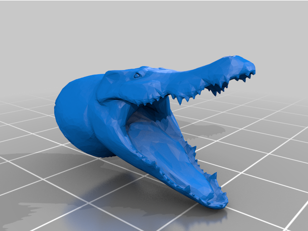 kaiju Alpharius sobek milésimo filho separado cabeças 3D print model - Mito3D