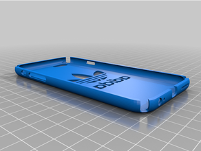 iphone 6 caso funda adidas 3d print model - Mito3D