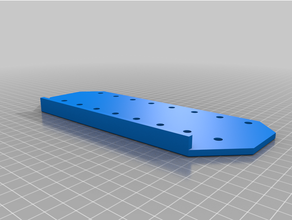 estante clavija perforación plantilla gabinete 3d print model - Mito3D