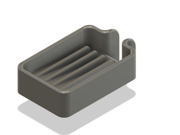 soap dish drain banheiro cozinha tray 3D print model - Mito3D