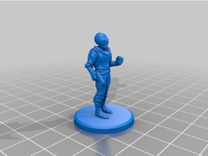 alien assassin corvex dnd miniature mini 3d print model - Mito3D