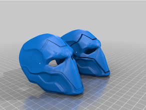 meraviglia Vendicatori ronin occhio Falco casco 3d print model - Mito3D