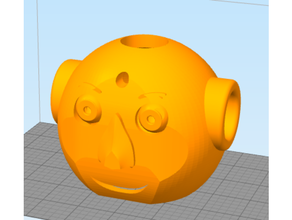 robo head toy lam extra 3d print model - Mito3D