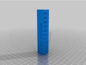 customized temperature calibration towermedc test 3d print model - Mito3D