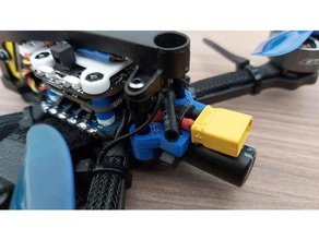 Diatone gt r349 Batterie Draht Kondensator Antennen Halter Unterstützung Antenne angepasst Drohne Rennen vtx 3d print model - Mito3D