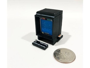 mini vectrex consola lindo juego retro azar 3d print model - Mito3D