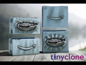 amazone boîte imite boites récipient courrier dd dnd donjons dragons imiter monstre livraison dents 3d print model - Mito3D