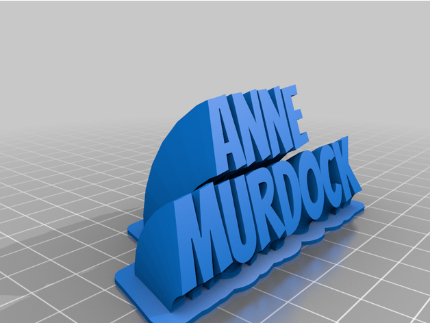 murdock personnalisé 3D print model - Mito3D