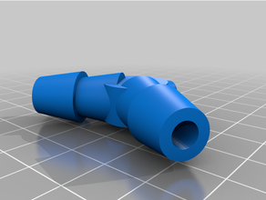 condensermy customized pipe tube hose connector generator 3d print model - Mito3D
