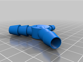 connector2connector2my customized pipe tube hose connector generator 3d print model - Mito3D