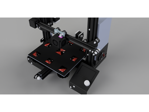 ender 3 bed level test dual extrusion offset calibration auto leveling e3d chimera ender3 3d print model - Mito3D