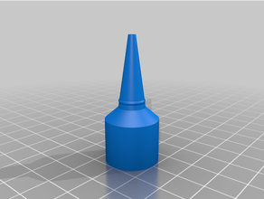 súper pegamento reemplazo gorra botella Super 3d print model - Mito3D