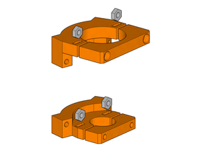 harbor freight drill master rotary tool mpcnc mount drillmaster harborfreight tools 3d print model - Mito3D