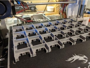 scale office cubicles 1 160 3d print model - Mito3D