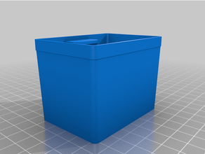 sorting container wall suits tactix carry-all 3d print model - Mito3D