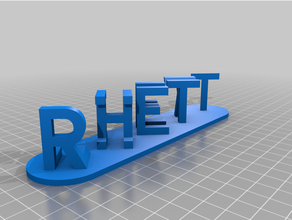 customized dual letter blochaelloefks illusion customizewwrwrr 3d print model - Mito3D