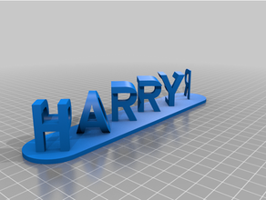customized dual letter harry potterillusion customizewwrwrr 3d print model - Mito3D