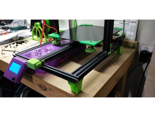 Tevo kasırga yatak bağımsız takım 3D print model - Mito3D