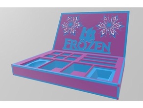 multi material gefroren Schmuck Tablett ver 2 3d print model - Mito3D