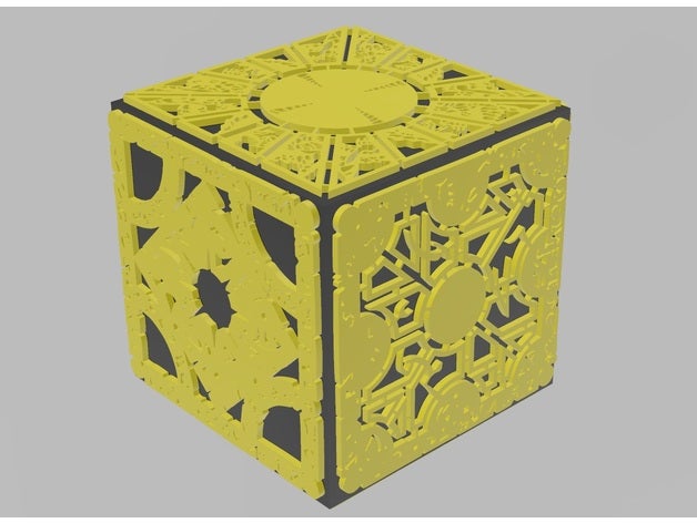 multi material Hellraiser rompecabezas caja 3D print model - Mito3D