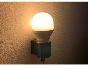 e26 bulb surface mount lifx lightbulb lighting smart light 3d print model - Mito3D