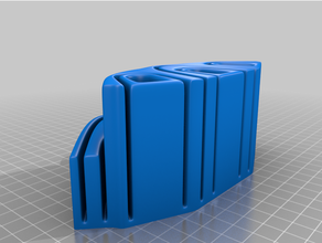 compactar saltador arrumado tábua pão cabo suporte fio 3d print model - Mito3D