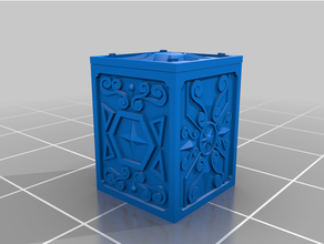 Santo seiya León caja 3d print model - Mito3D