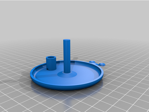Wasserpickel abtropfen lassen Stand 3d print model - Mito3D