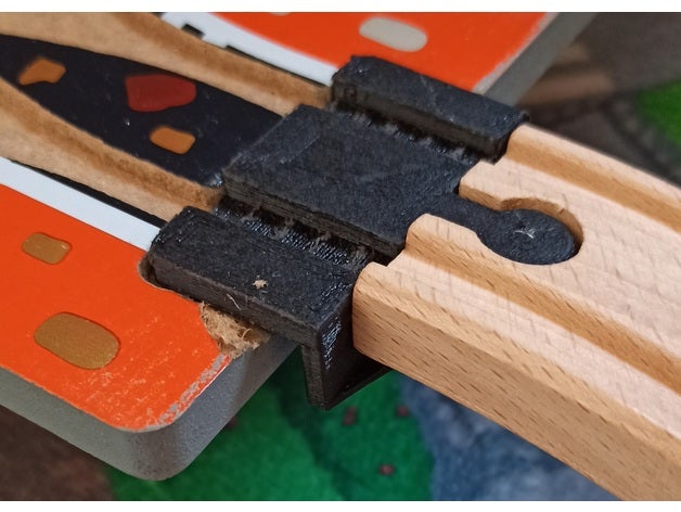 madeira trem estação brio lúdico compatível consertando ikea pista trilhas substituição brinquedo 3D print model - Mito3D