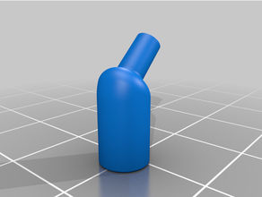aztek airbrush paint pot adaptor 3d print model - Mito3D