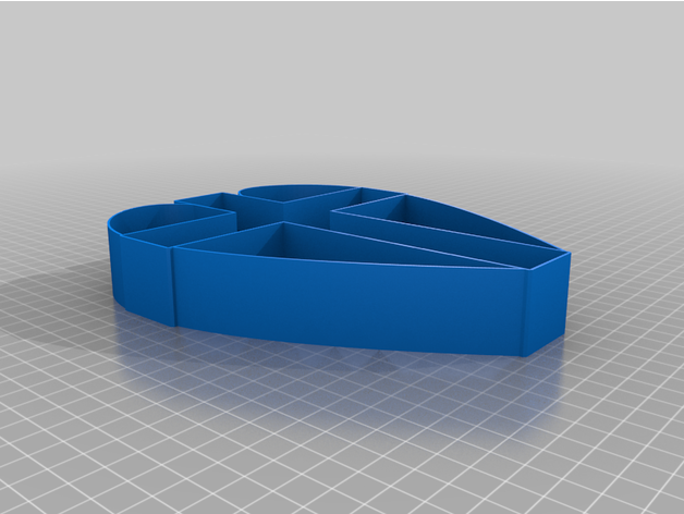 Kreuz herz 3D print model - Mito3D