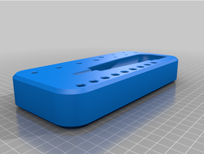 Dewalt eckig Lager Box dyi Werkzeug Halter Unterstützung 3d print model - Mito3D