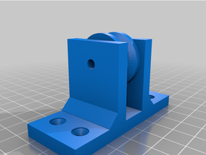 porta puxador guia 3d print model - Mito3D