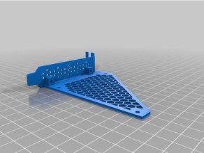 profile pci ssd mount bracket nas pc 3d print model - Mito3D