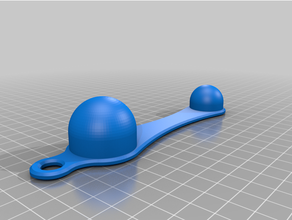 customized measuring spoon scocinacoop ended 3d print model - Mito3D