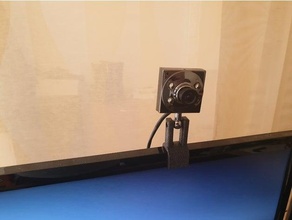 hercules webcam multi support hd holder mount 3d print model - Mito3D