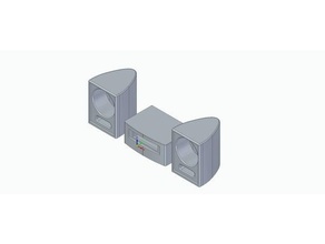 altavoz caja 3d print model - Mito3D