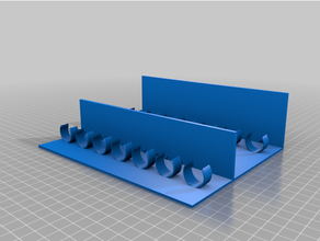 10ml e-liquid & aroma shelf vape stand vaping 3d print model - Mito3D