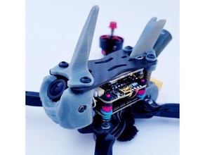 fly five33 switchback parts drone droneracing 3d print model - Mito3D