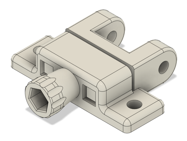 blv am8 12mm belt upgrade tensioner gt2 3D print model - Mito3D